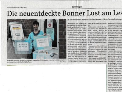 Unsere Bücherei während der Corona-Pandemie